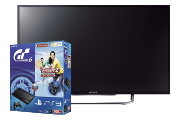 Телевизор Sony KDL-32W705B + Игровая консоль PlayStation 3 (500 ГБ) фото 1