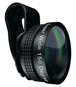 Профессиональная широкоугольная линза  для смартфонов  Mixberry SELFIEMANIA Lens Professional Super Wide 150  фото 1