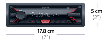 Автомагнитола Sony DSX-A100U фото 4