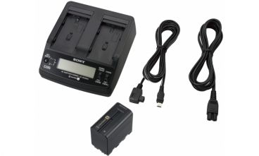 Комплект зарядного устройства и аккумуляторной батареи Sony ACC-L1BP фото 1