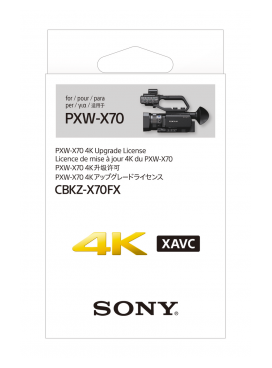 Лицензия обновления Sony CBKZ-X70FX фото 1