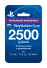 Sony Playstation Store пополнение бумажника: Карта оплаты 2500 руб. (конверт) фото 1