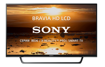 Телевизор 32" WD6 Sony BRAVIA HD Smart TV фото 1