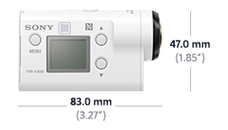 Видеокамера Sony FDR-X3000 фото 9