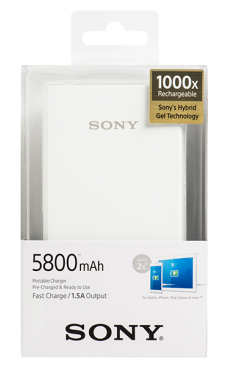 Зарядное устройство Sony CP-E6/W фото 2