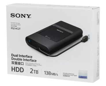 Внешний жесткий диск Sony PSZ-HC2TEU фото 2