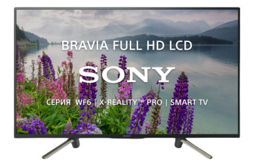 Телевизор 43" WF6 Sony BRAVIA Full HD Smart TV  фото 1