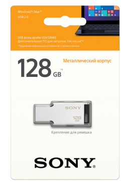 Флэш-накопитель USB Sony USM128MX фото 3