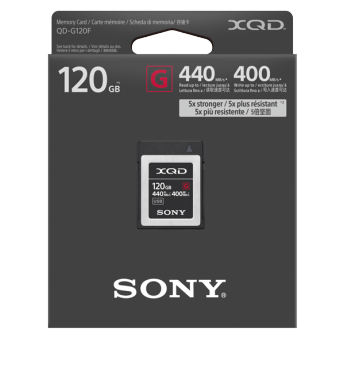 Карта памяти XQD Sony QD-G120F фото 1