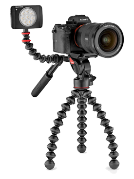 GorillaPod 3K Video PRO штатив с видео головой, черный/серый фото 7