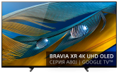 Телевизор 55" A80J Sony BRAVIA XR 4K OLED Google TV 2021