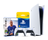 Консоль Playstation®5 в комплекте с игрой FIFA 22, контроллером DualSense™ и картой подписки PS Plus на 12 месяцев фото 1