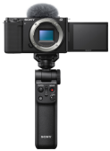 ZV-E10 камера для блогинга со сменной оптикой в комплекте с рукояткой GP-VPT2BT
