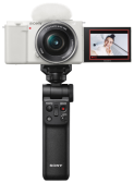 ZV-E10 камера для блогинга со сменной оптикой в комплекте с зум-объективом и рукояткой GP-VPT2BT